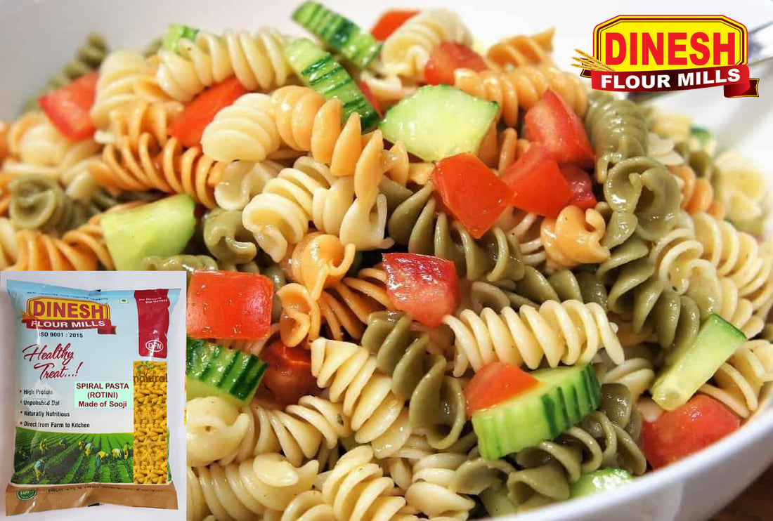 "Twirl the Health In, Twirl the Bland Out: Choose Dinesh Flour Mills' Suji Spiral Pasta"