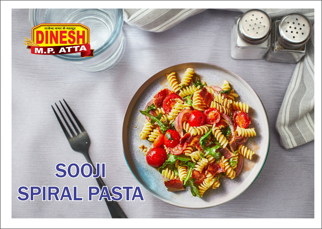 SPIRAL PASTA (ROTINI) MADE OF SOOJI